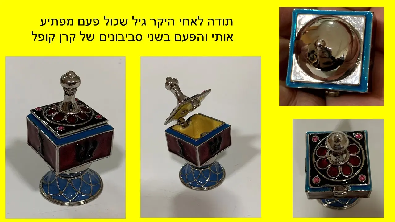 סביבוני הקופסה של קרן קופאל