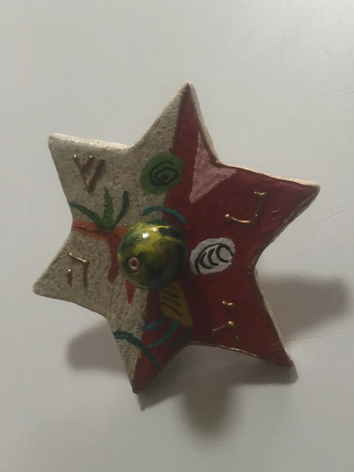 Ofra Shalvi Recycled Materials Spinning Top