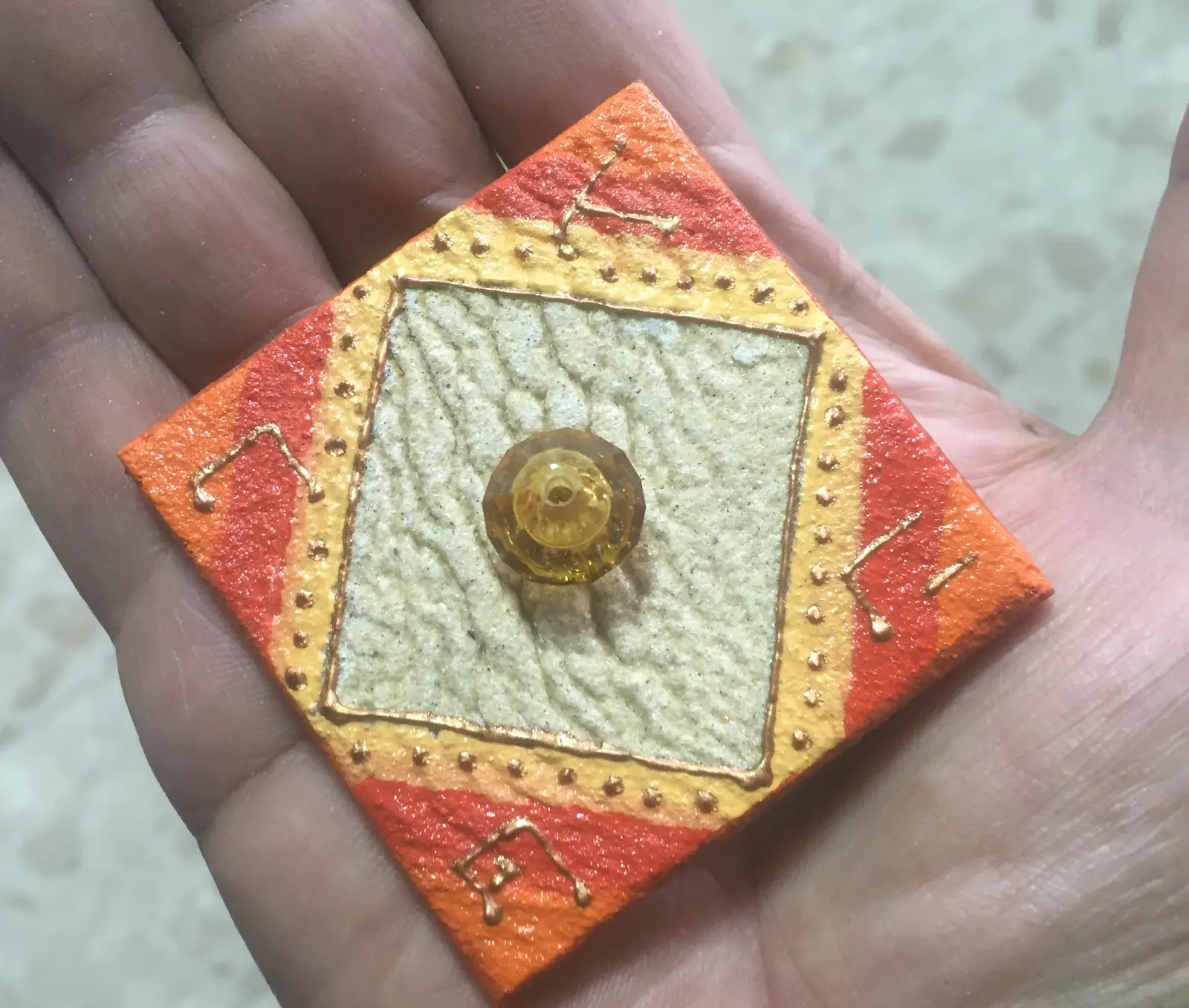 Ofra Shalvi Recycled Materials Spinning Top