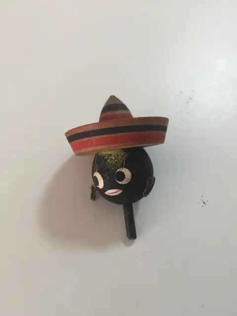 Mexican women Spinning Top