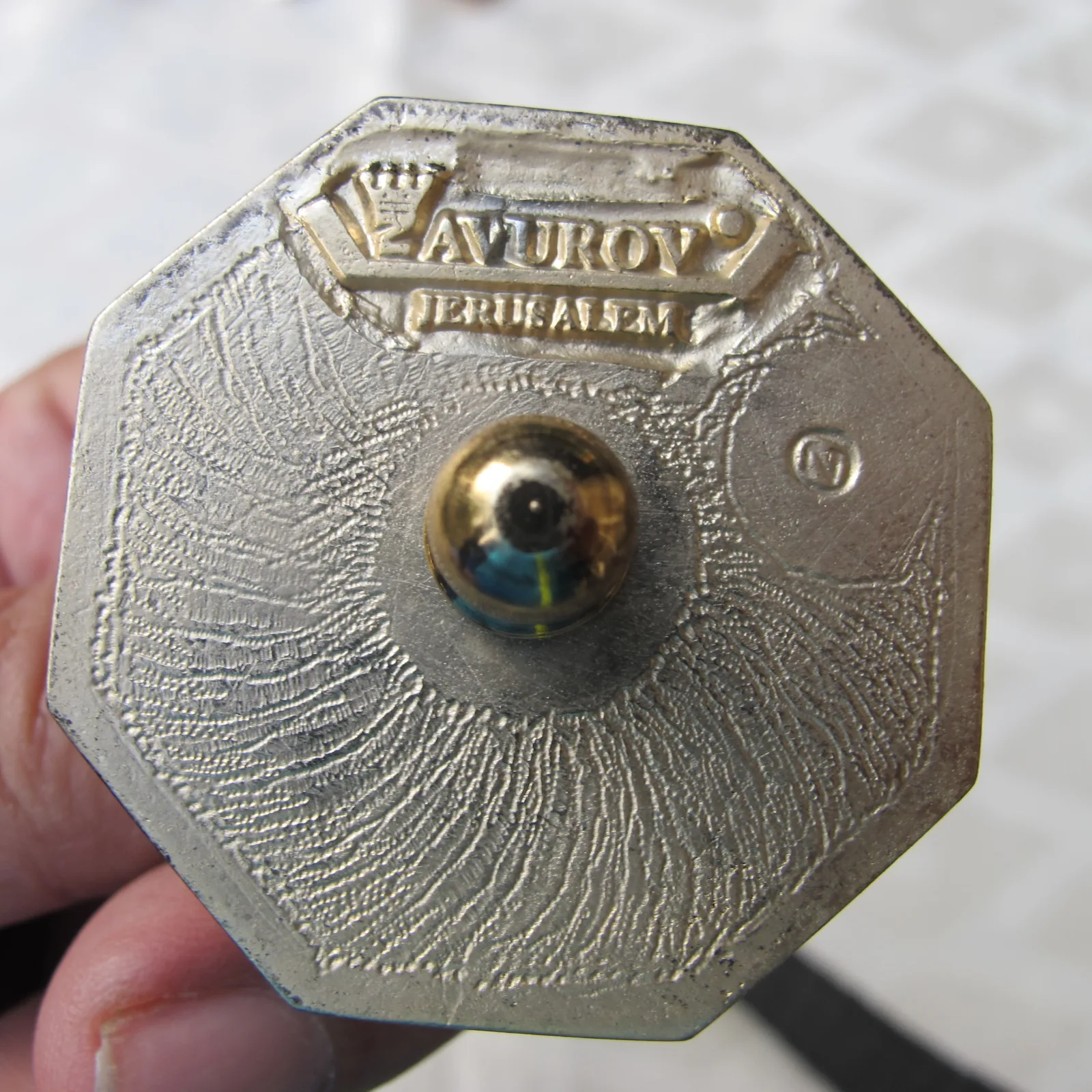Dreidel Avuroy Jerusalem design