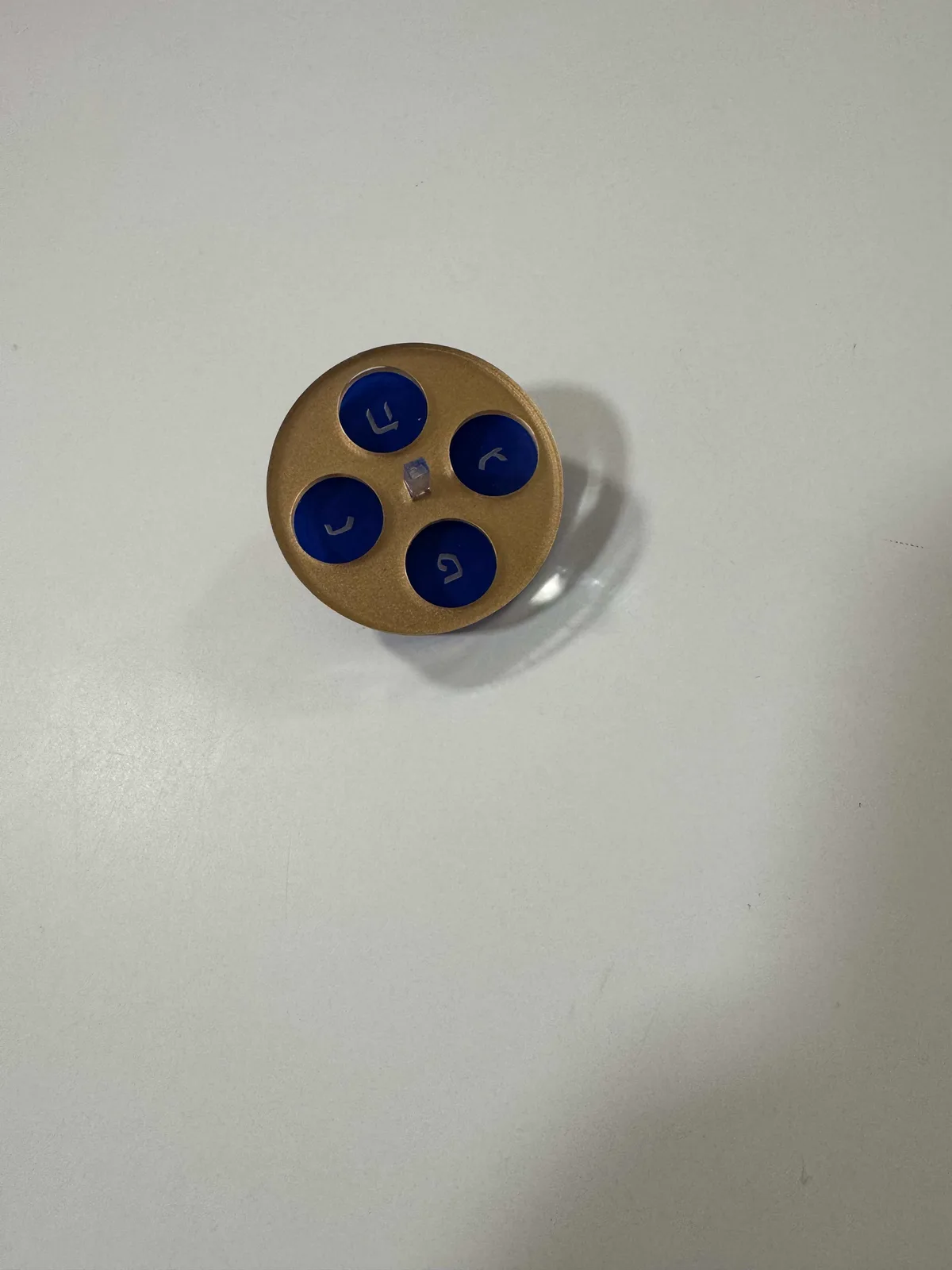 Ofer Edinburgh Acrylic Spinning Top