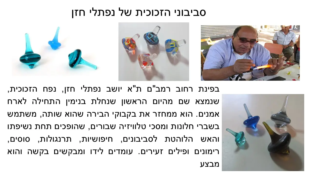 סביבוני זכוכית של נפתלי חזן