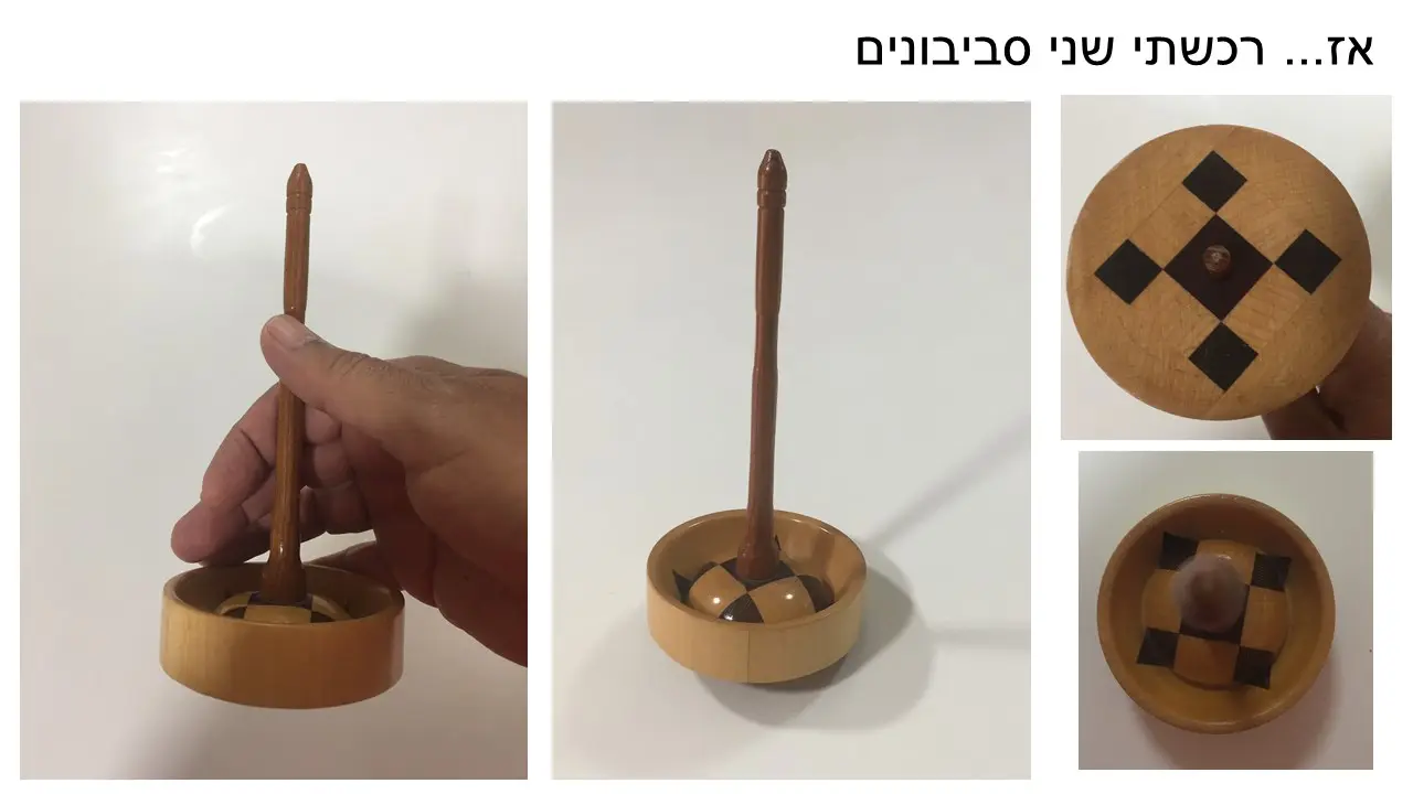 סביבון הרקדנית של שמעון אורנשטיין מנאות סמדר