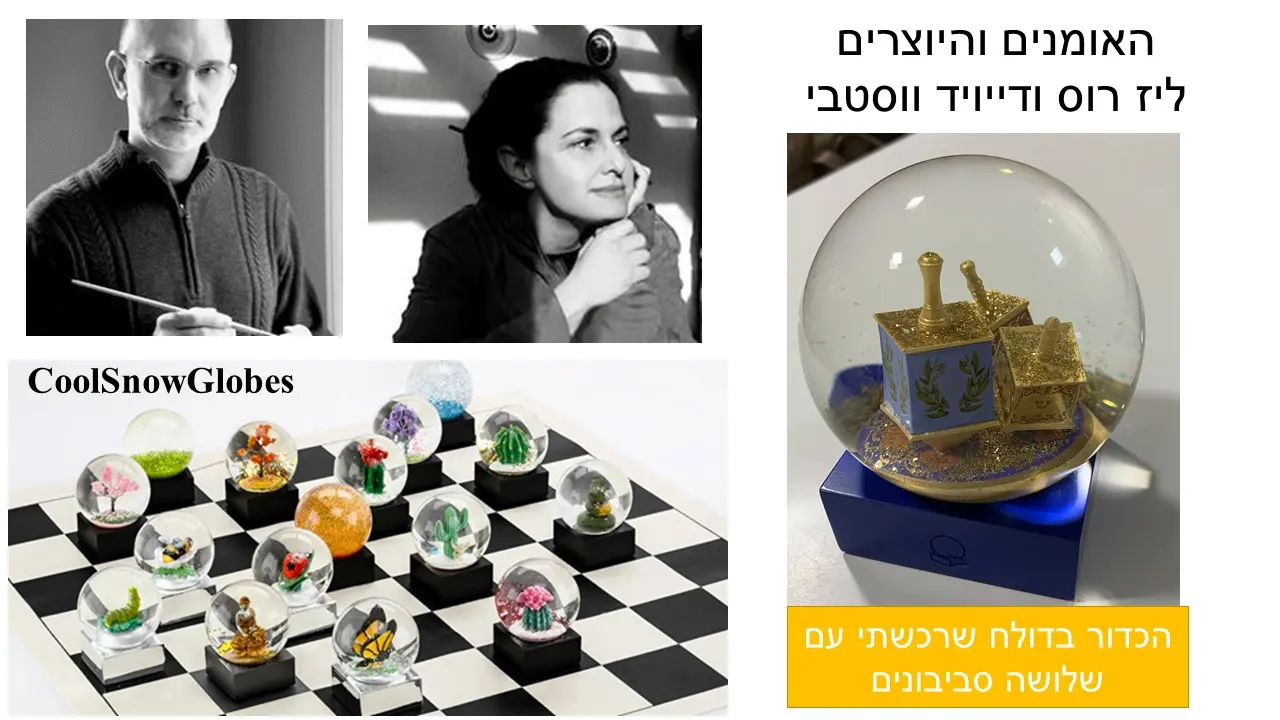 סביבון בדולח של ליז רוס ודייויד ווסטבי