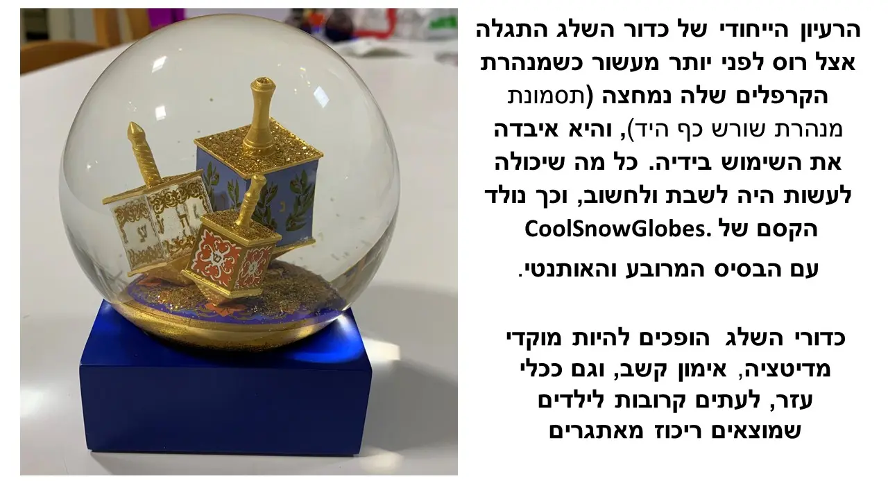 סביבון בדולח של ליז רוס ודייויד ווסטבי