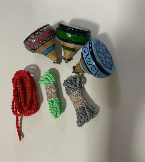 Wooden Armenia Spinning Tops