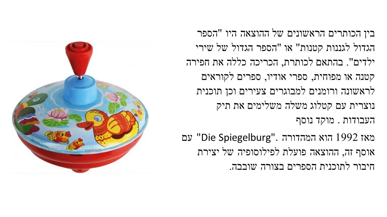 ספינרים של משאבות מבית Die Spiegelburg, גרמניה