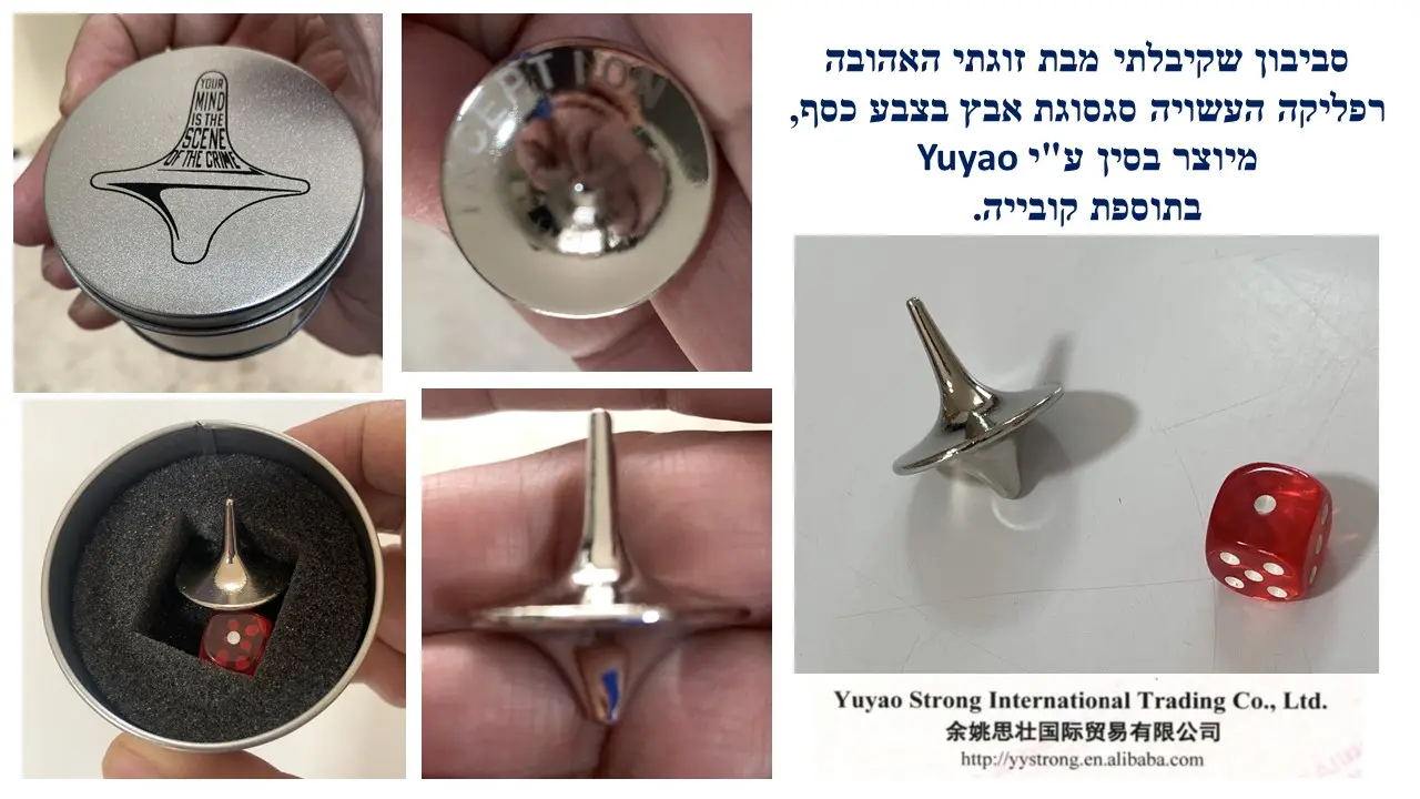 סביבון רפליקה לסביבון הקנדי של Forever Spin