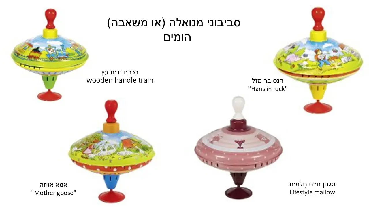 סביבון דסקים של GOKI