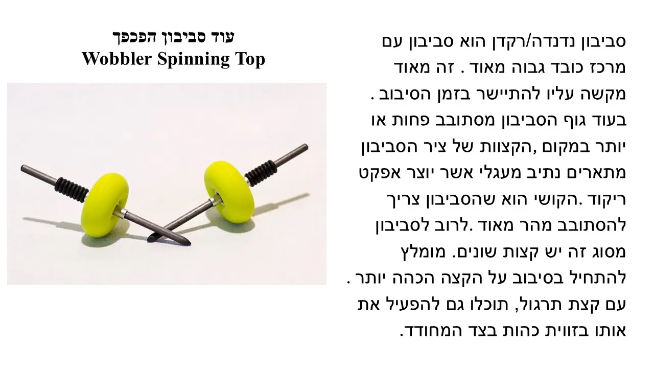 סביבון  הפכפך "הכוס הכחולה" גרמניה