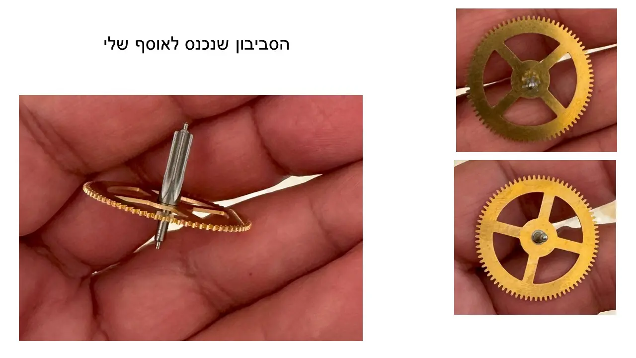 סביבון גלגל השיניים של חברת פרנבך מהיער השחור המיצרים שעוני קוקיה