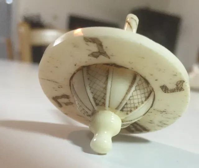 Dreidel made of Bone