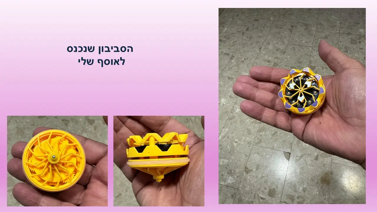 סביבון זיקוקים \ ניצוצות
