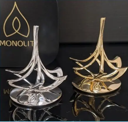 Star of David spinning top by Inbal Musai Arditi - Monolith