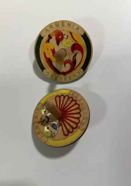 Armenian Wooden Spinning Top