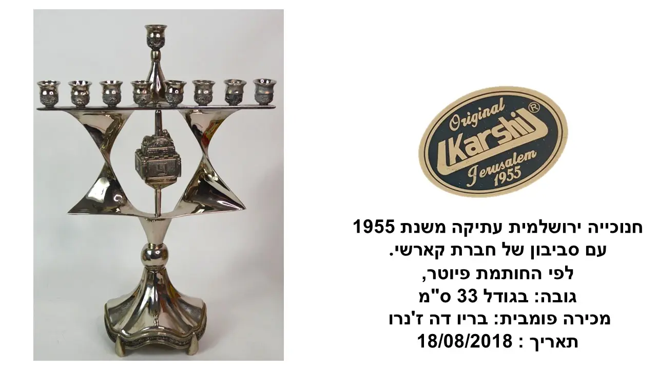 סביבון חנוכיה של KARSHI