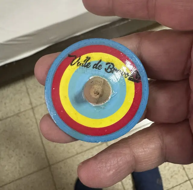 Mexican Spinning Top from Valle de Bravo