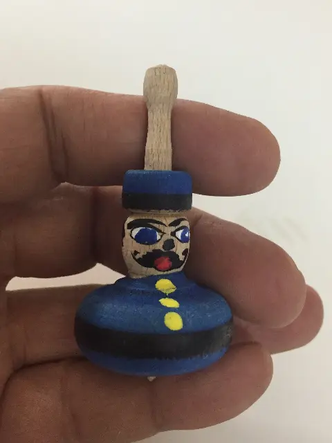 Hungarian soldier spinning top, Hungary