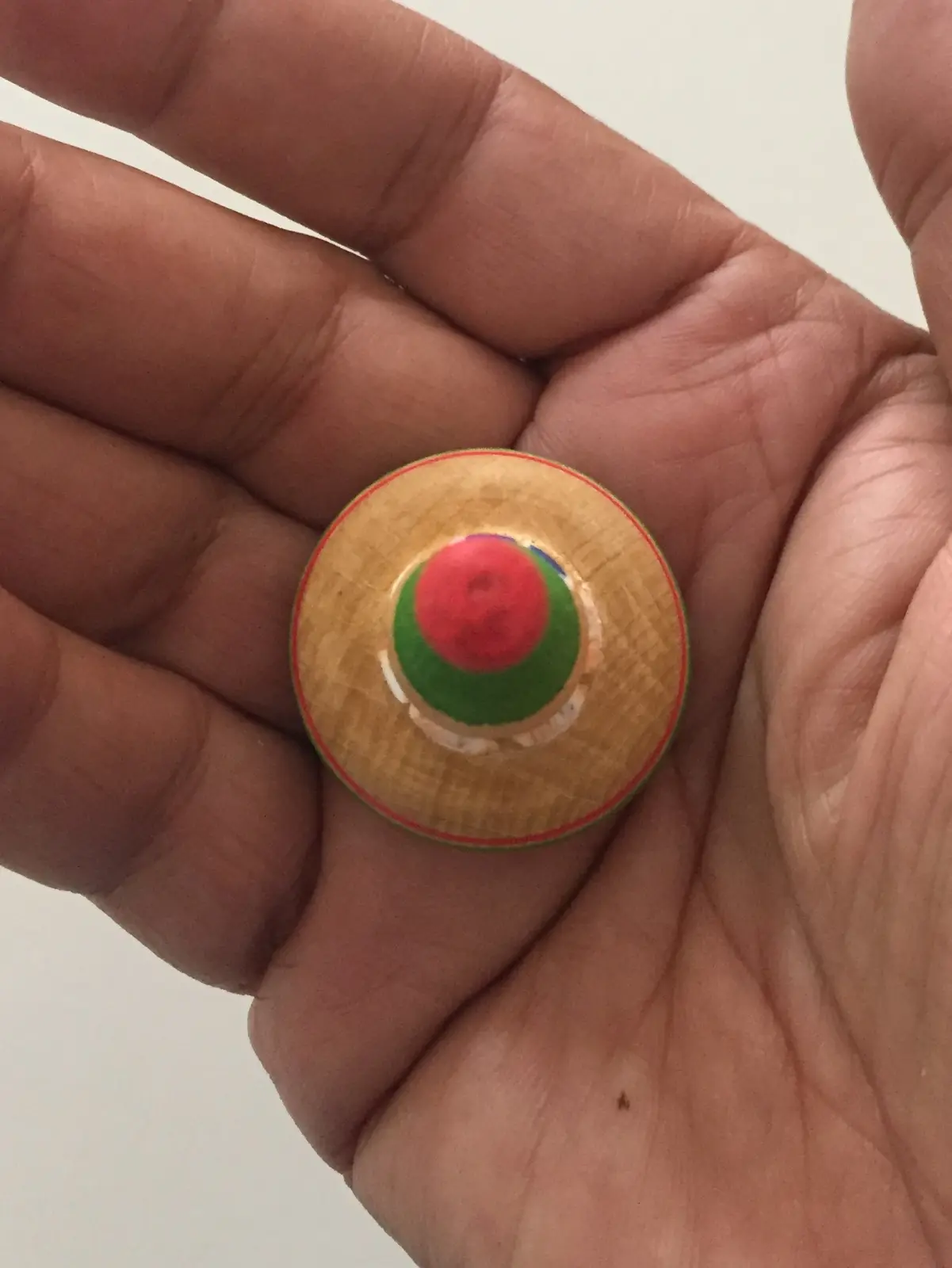 Clown spinning top, Hungary
