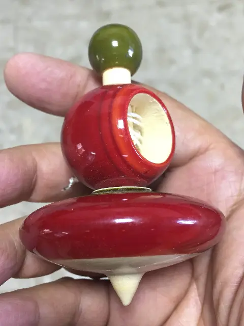 Maya Organic Wooden Spinning Top