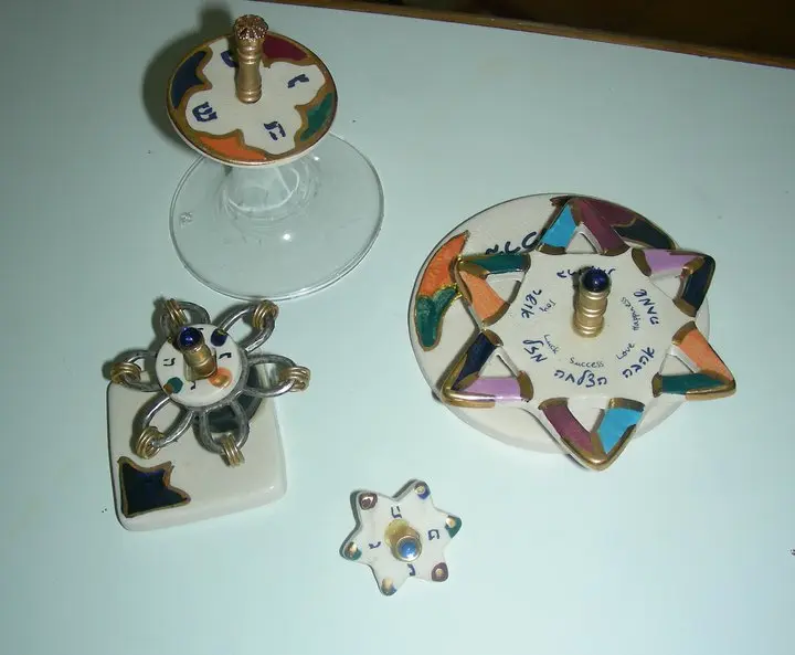 Hanukkah Dreidel by Eran Grebler from