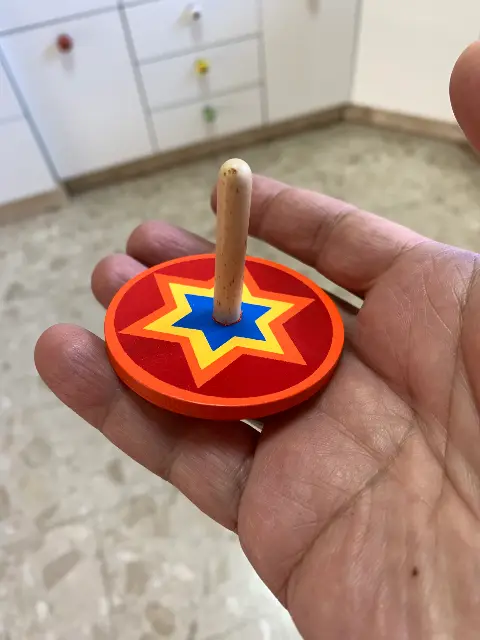סביבון כוכב צעצועי ביג'יגס
