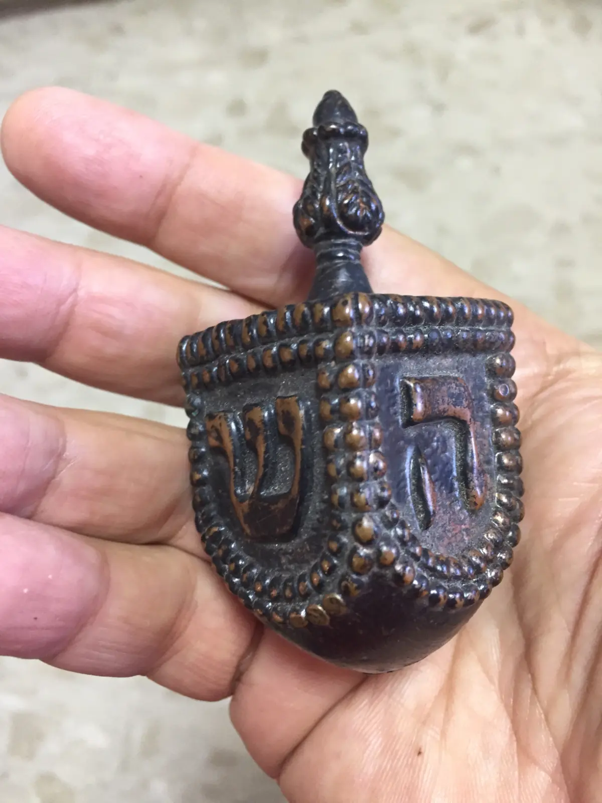Caspi Amnon Silver Dreidel