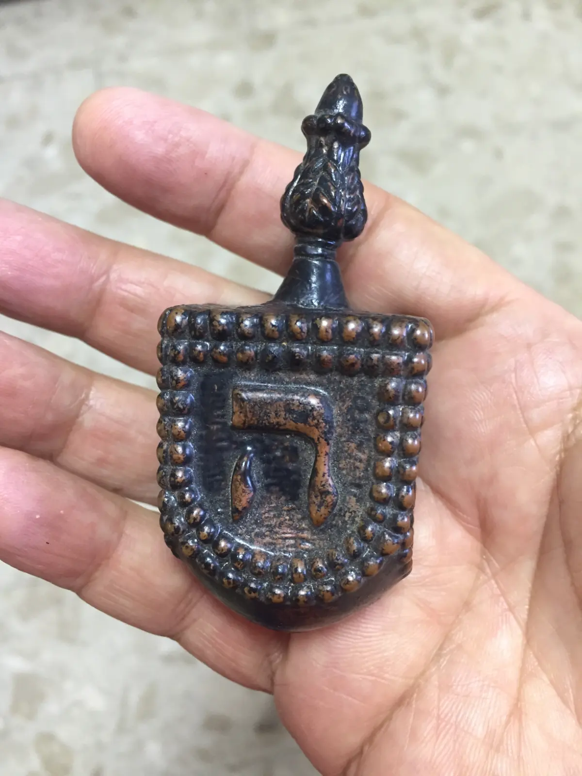 Caspi Amnon Silver Dreidel