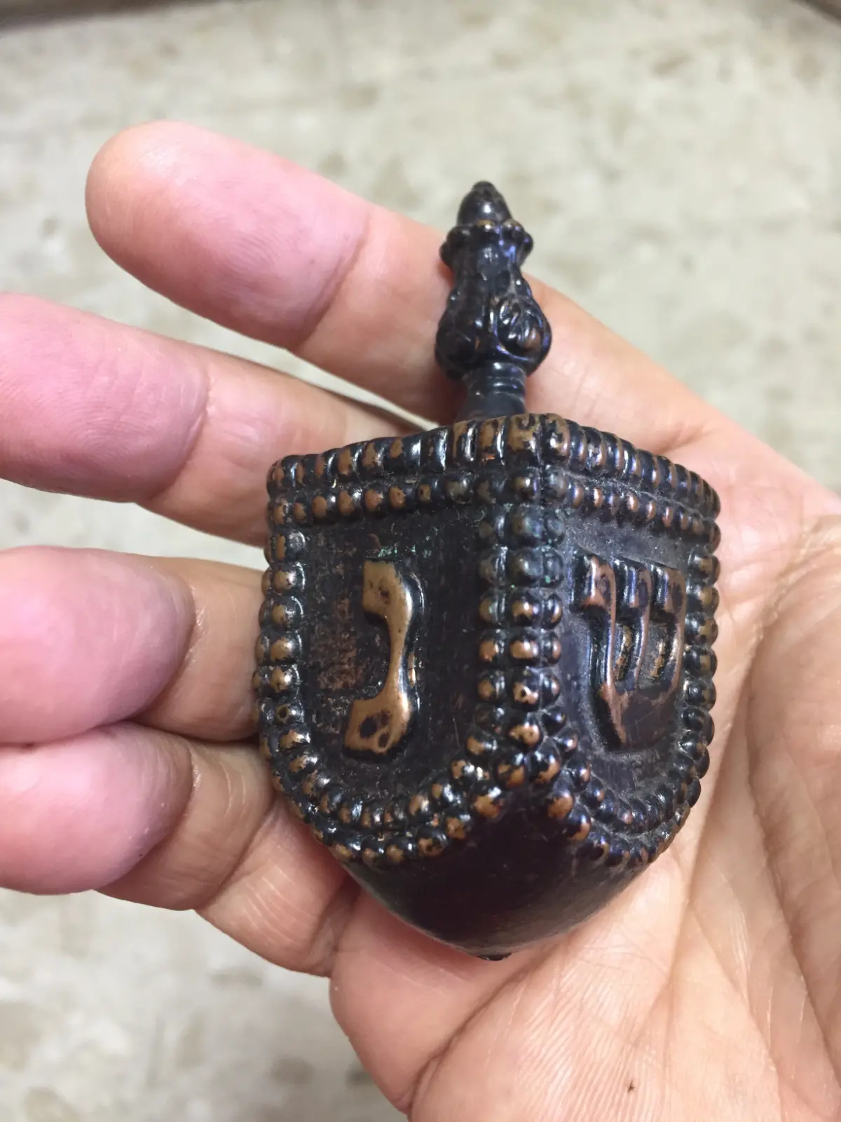 Caspi Amnon Silver Dreidel