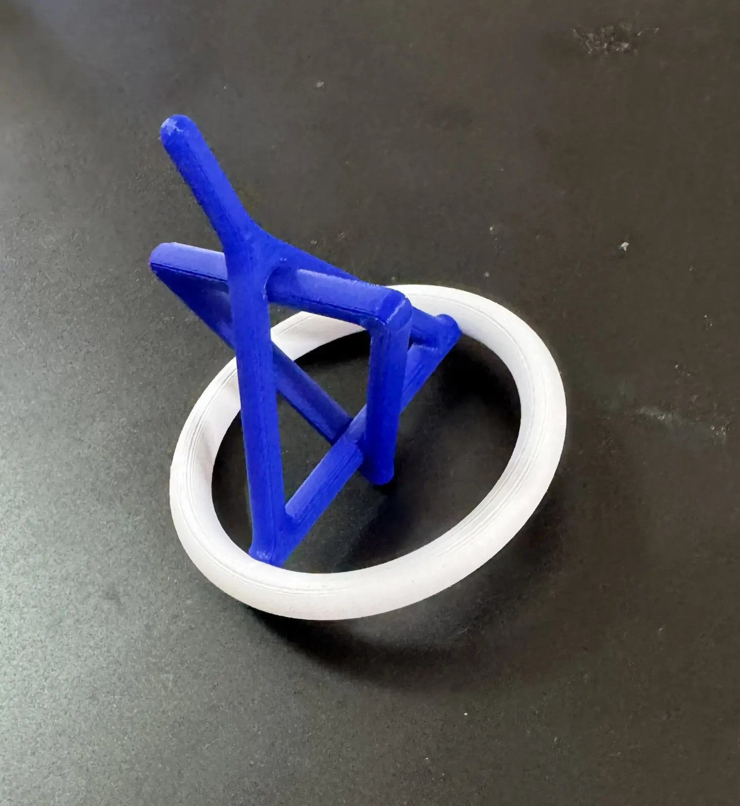 Spinning Top of David
